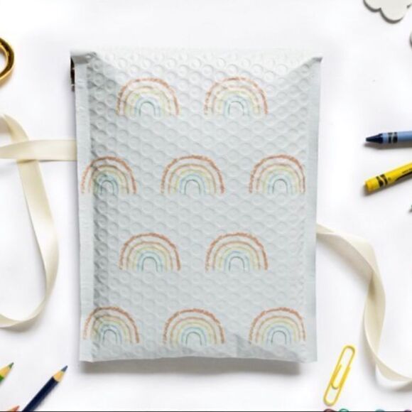 Poly mailers MIX 6x9 10x13 12.5x15 14x17 bubble mailers 6.5x10 35 stickers 1.5” - Picture 2 of 14